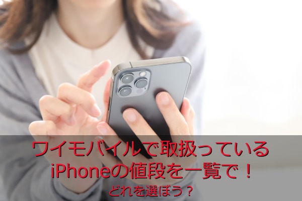 ワイモバイル iphone